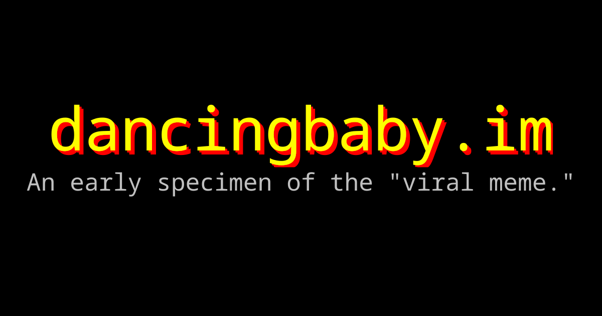 dancingbaby.im monument